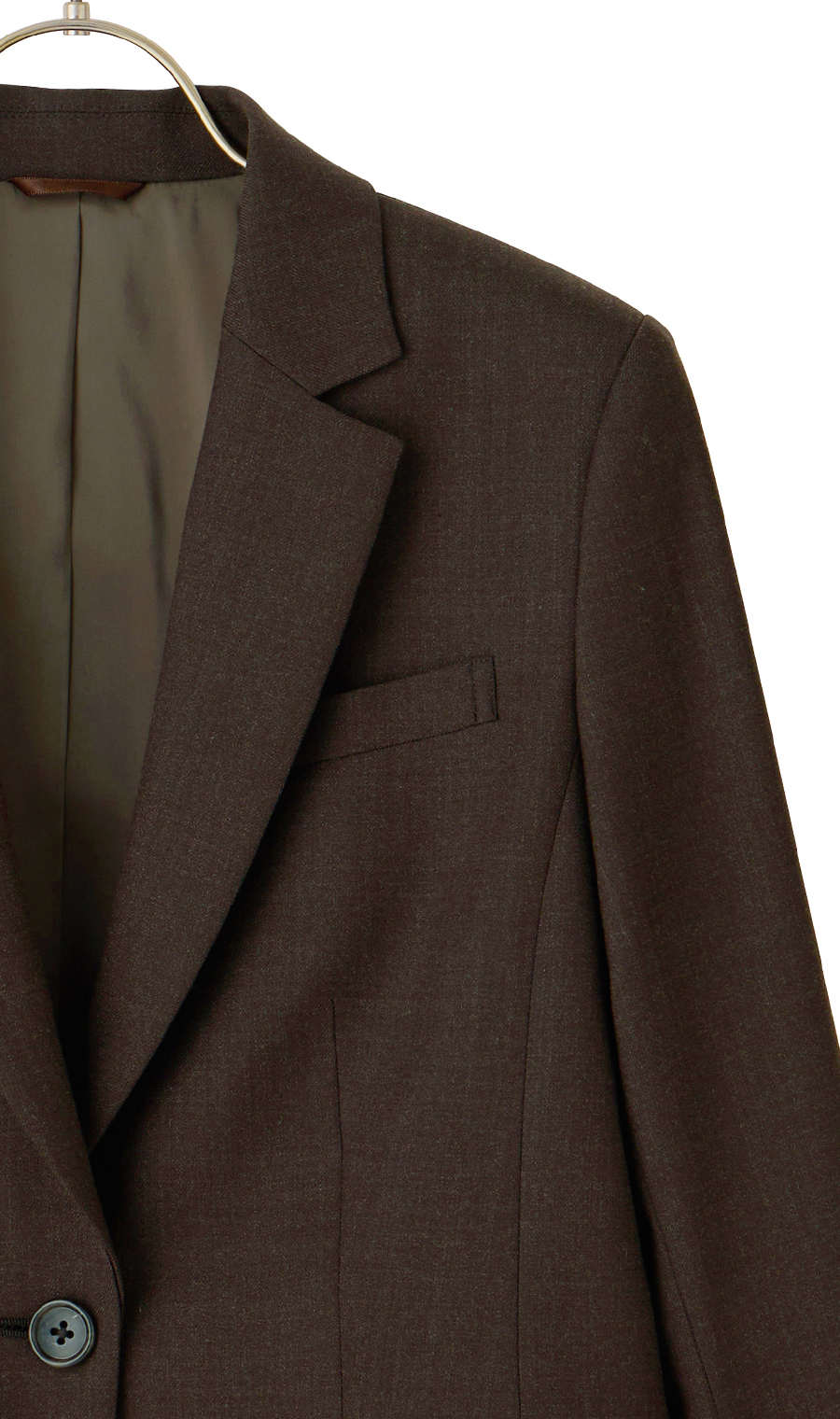 【超ストレッチスーツ】テーラードジャケット【セットアップ着用可】【＃すご】 ブラウン 5号