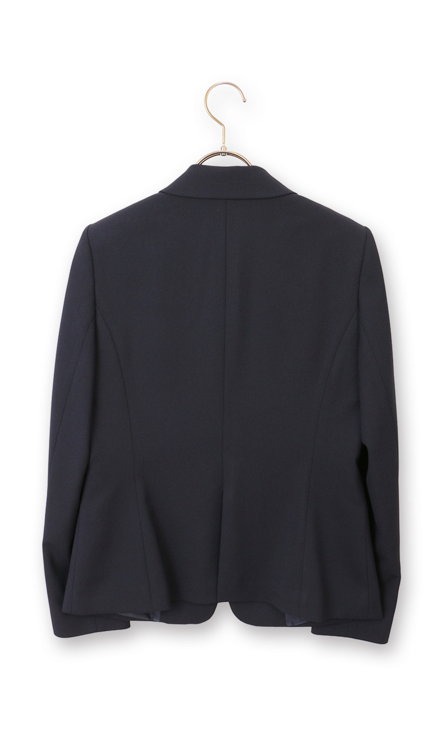 One-button tailored jacket (suitable for a set) Navy, size 5