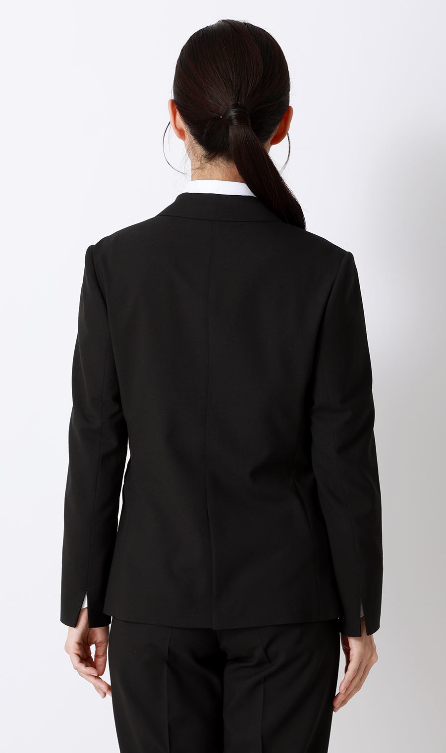 2ボタンテーラードジャケット【セットアップ着用可】【WEB先行販売】 ブラック 5号