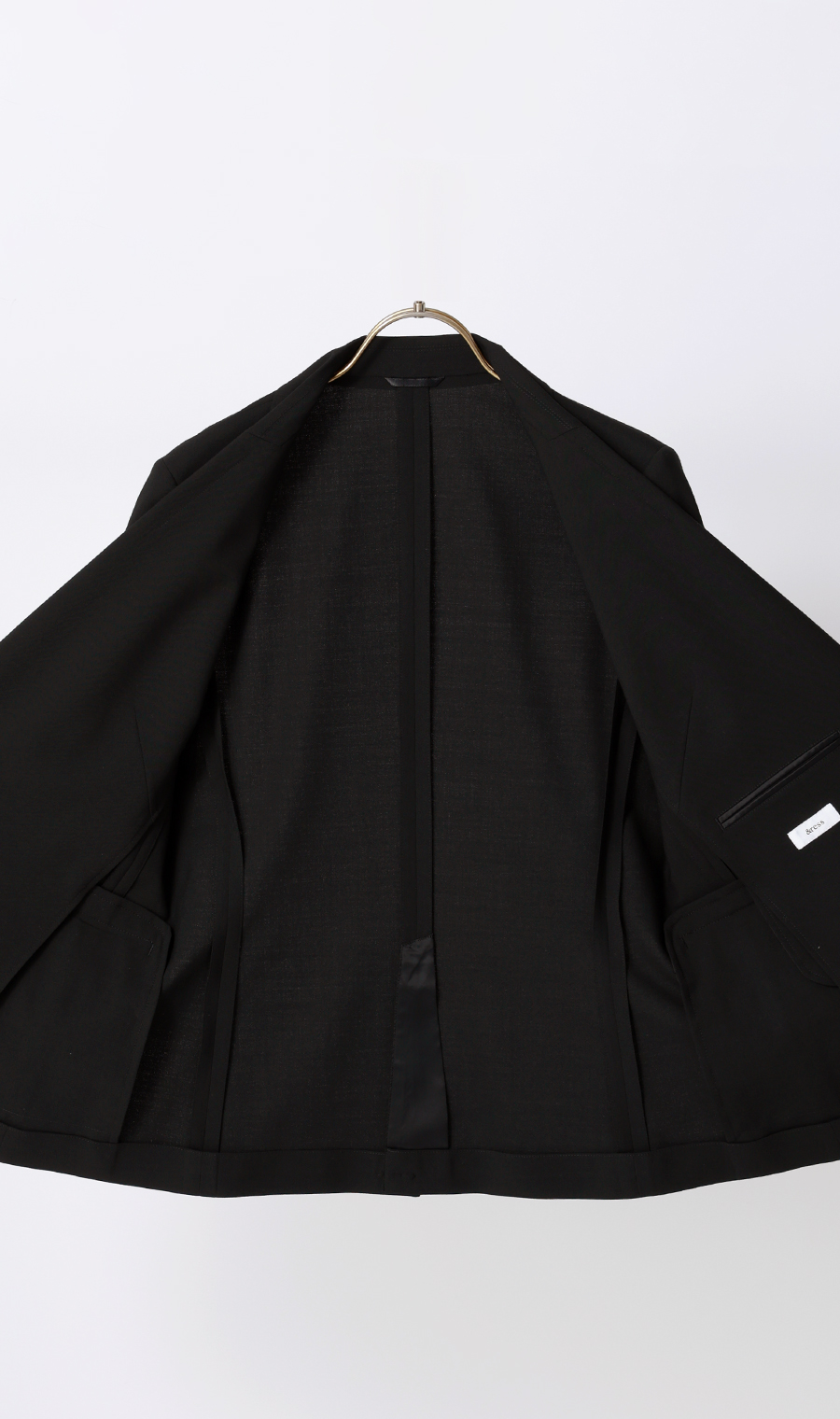 2ボタンテーラードジャケット【セットアップ着用可】【WEB先行販売】 ブラック 5号