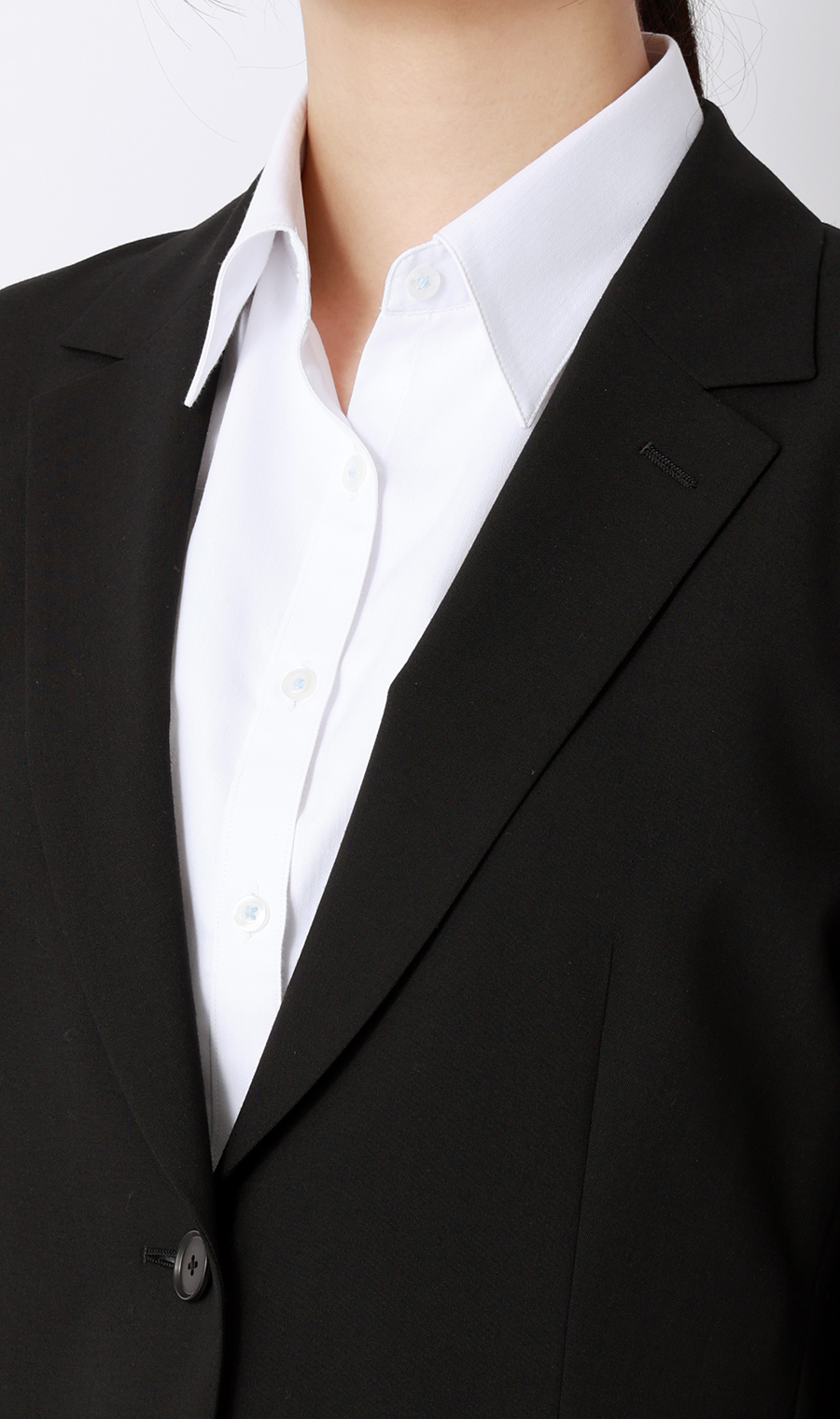 2ボタンテーラードジャケット【セットアップ着用可】【WEB先行販売】 ブラック 5号