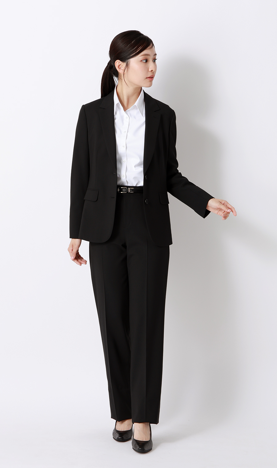 2ボタンテーラードジャケット【セットアップ着用可】【WEB先行販売】 ブラック 5号