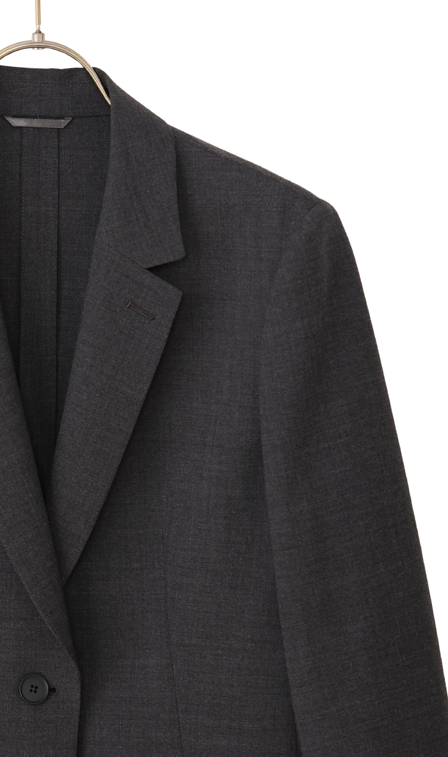2ボタンテーラードジャケット【セットアップ着用可】 グレー 5号