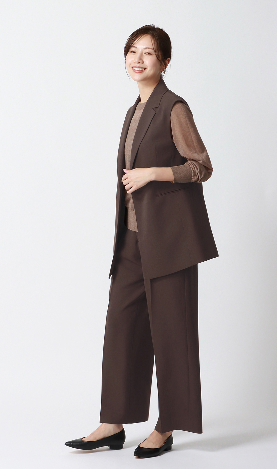 EPHEMERAL テーラードセットアップ ESSENTIALS WARDROBE セットアップ 「セットアップ 3点セット」ダブル