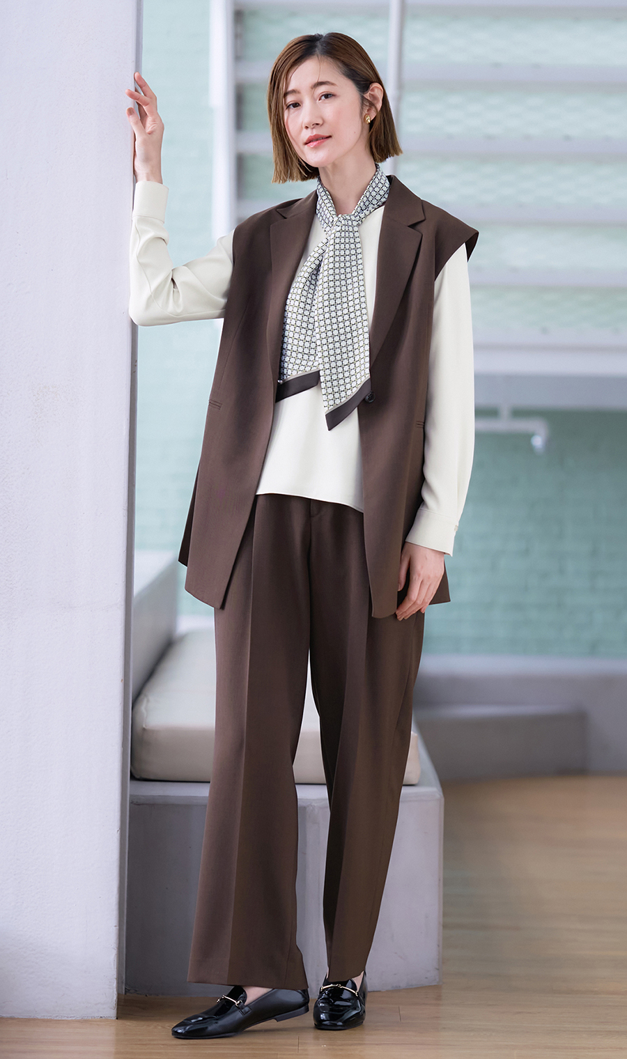 テーラードカラージレ【セットアップ着用可】 (AGL5555-D) | ANCHOR