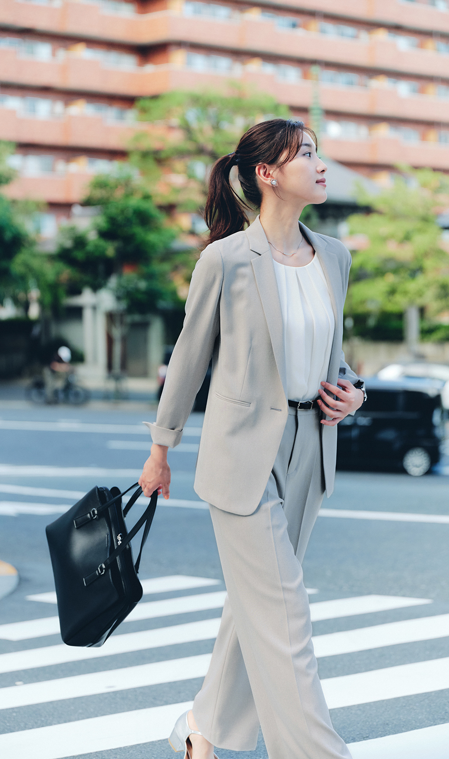 清涼1ボタンテーラードジャケット【COOLMAX】【セットアップ着用可】 グレー SS