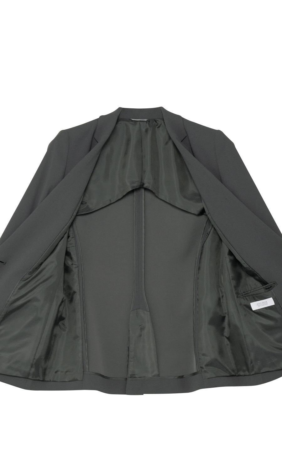 テーラードジャケット【セットアップ着用可】 グレー 5号