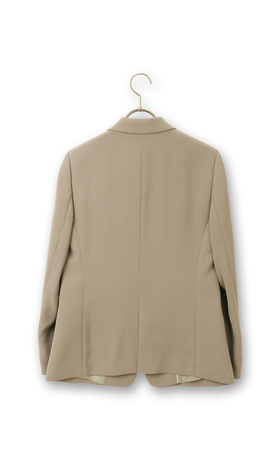 テーラードジャケット【セットアップ着用可】 ベージュ 11号