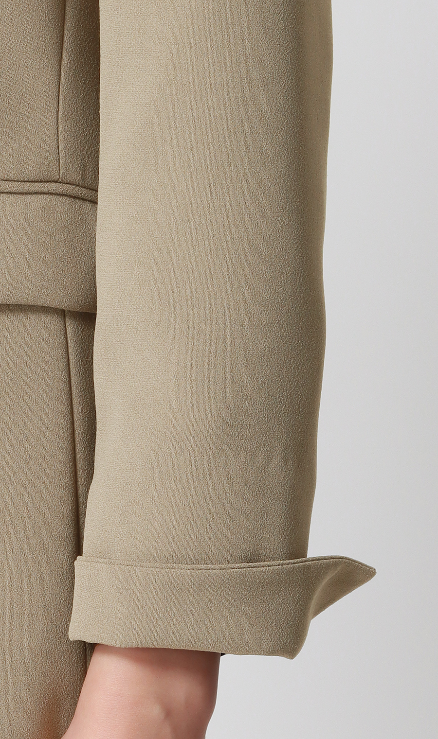 テーラードジャケット【セットアップ着用可】 ベージュ 11号