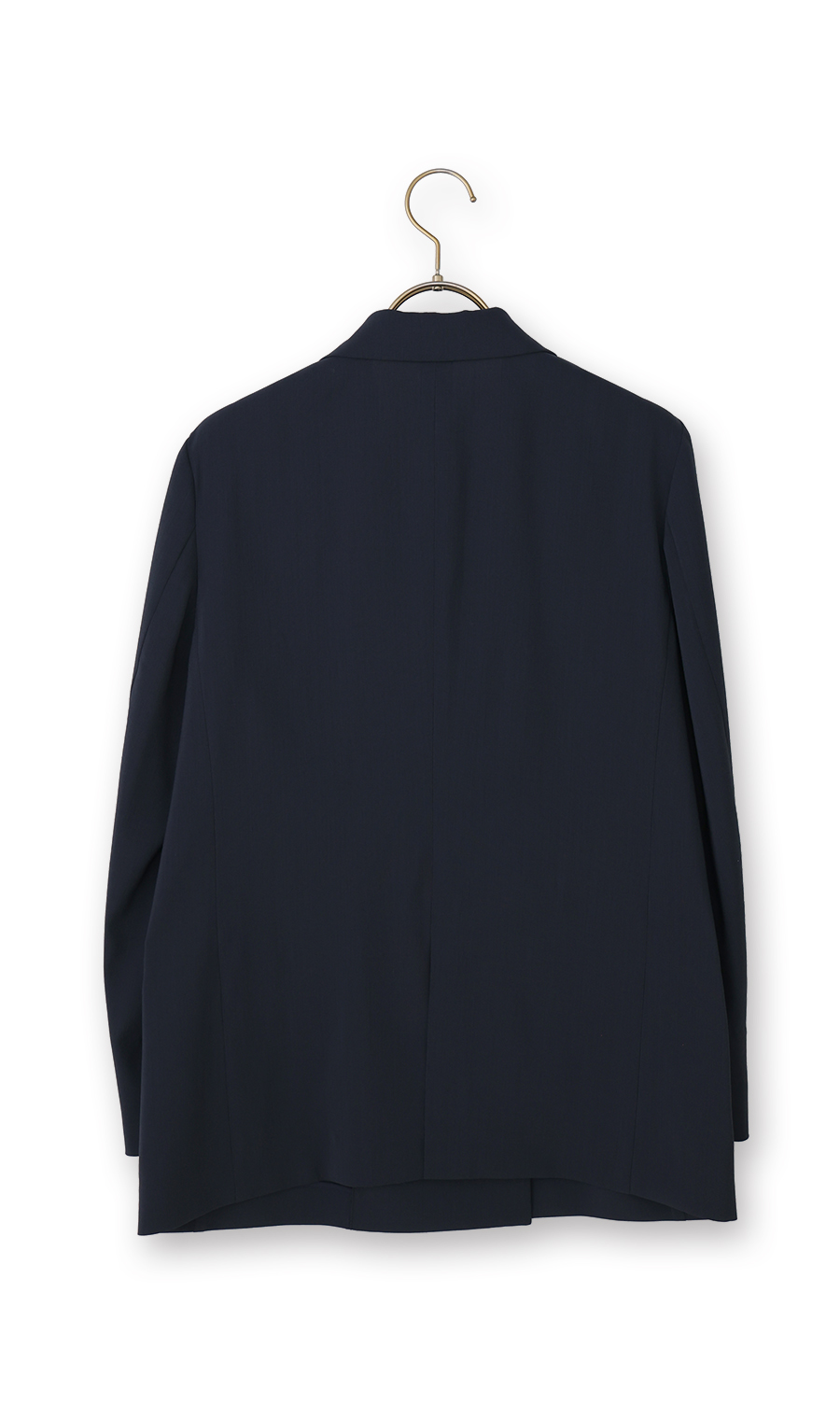 4ボタンダブルジャケット【超軽量】【涼】【セットアップ着用可】 ネイビー S