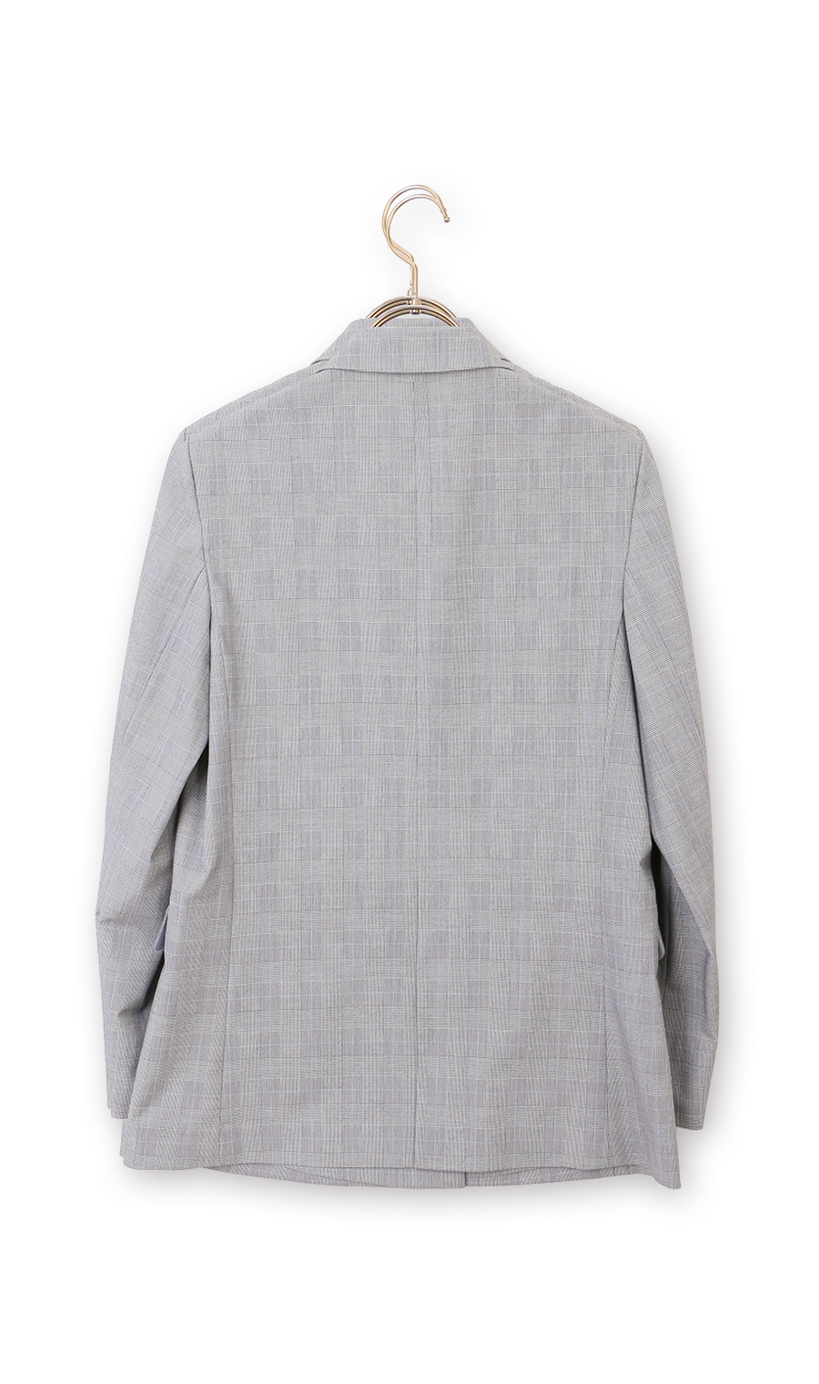 6ボタンダブルジャケット【超接触冷感】【セットアップ着用可】 グレー S