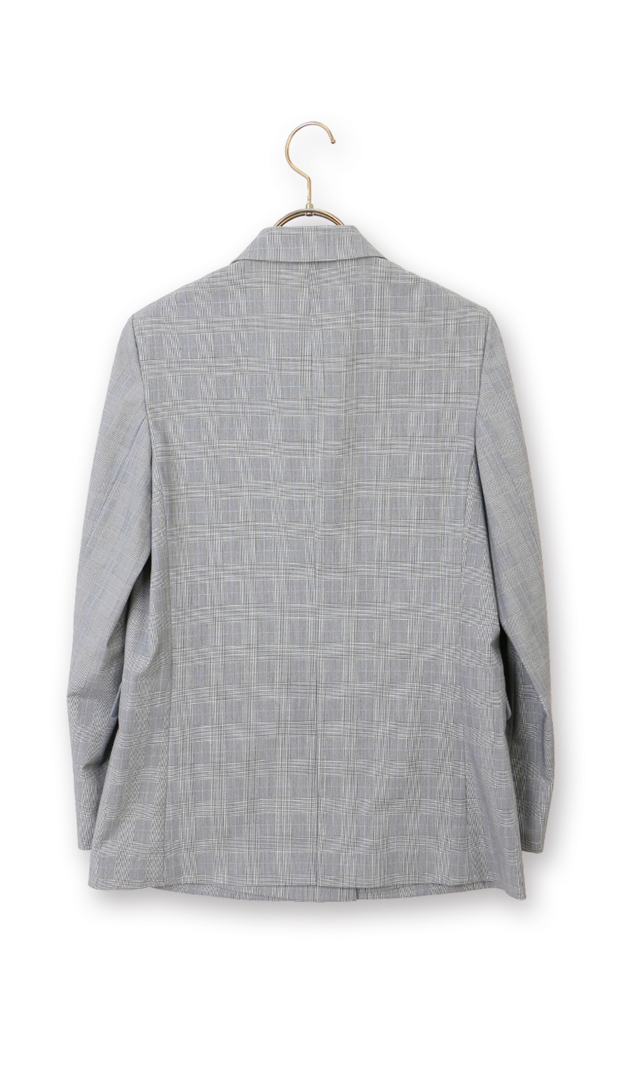 6ボタンダブルジャケット【超接触冷感】【セットアップ着用可】 グレー S