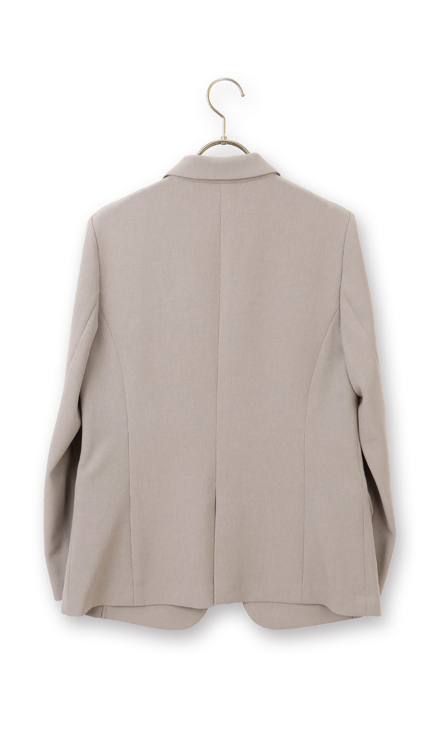 【みんなのスーツ】テーラードジャケット【セットアップ着用可】 グレージュ SS