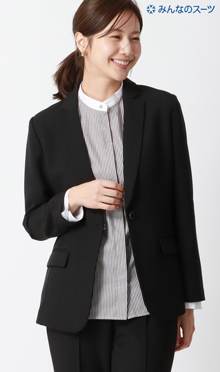 【みんなのスーツ】テーラードジャケット【セットアップ着用可】