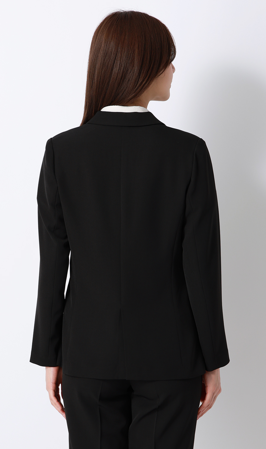 【みんなのスーツ】テーラードジャケット【セットアップ着用可】 ブラック SS