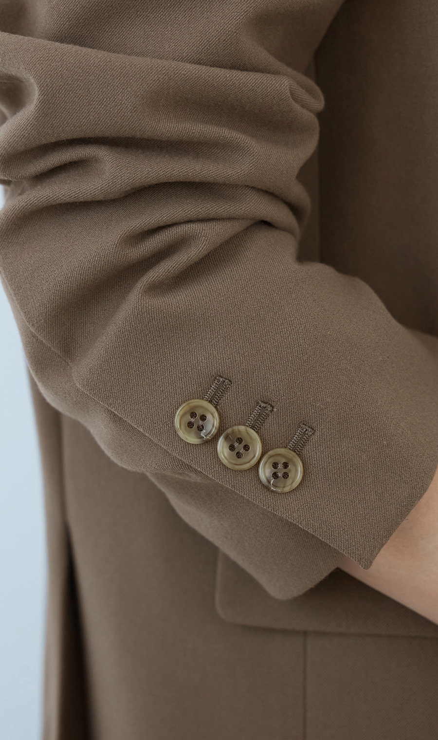 2ボタンテーラードジャケット《セットアップ着用可》《WEB限定》 ブラウン M