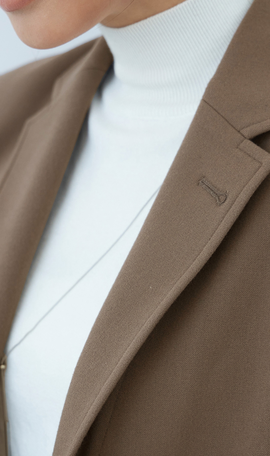 2ボタンテーラードジャケット《セットアップ着用可》《WEB限定》 ブラウン M