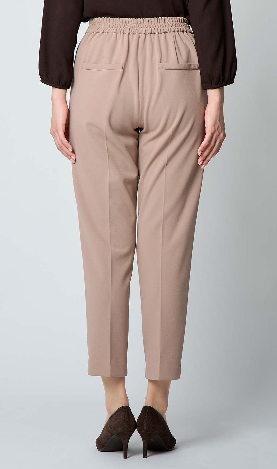 1ボタンテーラードジャケット+テーパードパンツセット【セット販売】【WEB限定】 ベージュ S