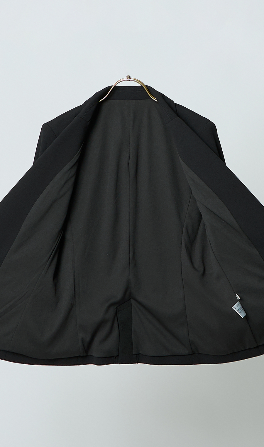 1ボタンテーラードジャケット＋テーパードパンツセット【セット販売】【WEB限定】 ブラック S