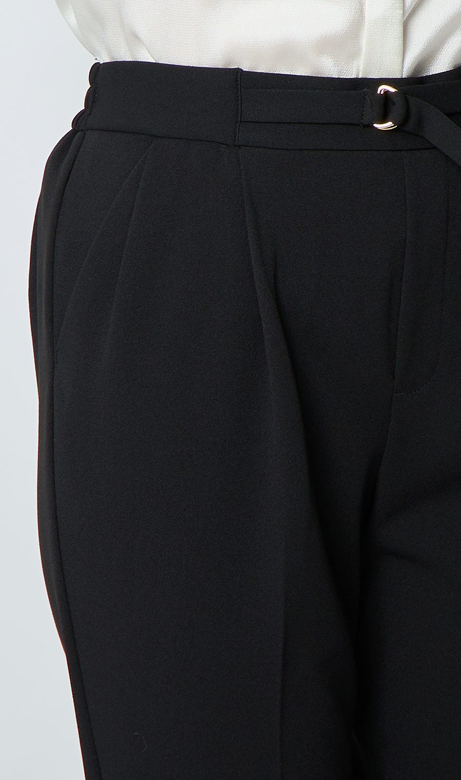 1ボタンテーラードジャケット＋テーパードパンツセット【セット販売】【WEB限定】 ブラック S