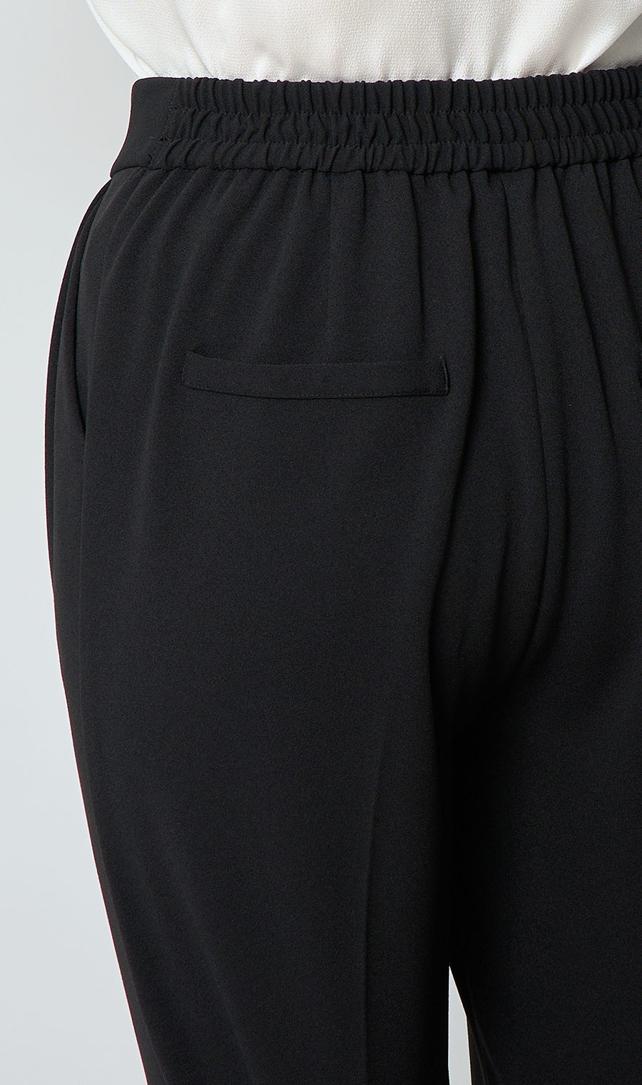 1ボタンテーラードジャケット＋テーパードパンツセット【セット販売】【WEB限定】 ブラック S