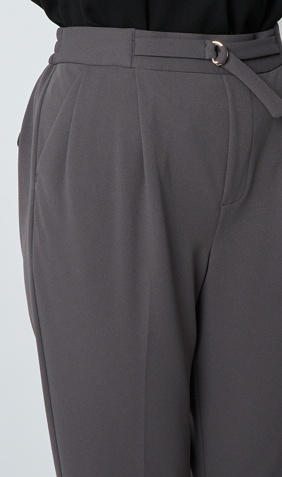 1ボタンテーラードジャケット＋テーパードパンツセット【セット販売】【WEB限定】 グレー S