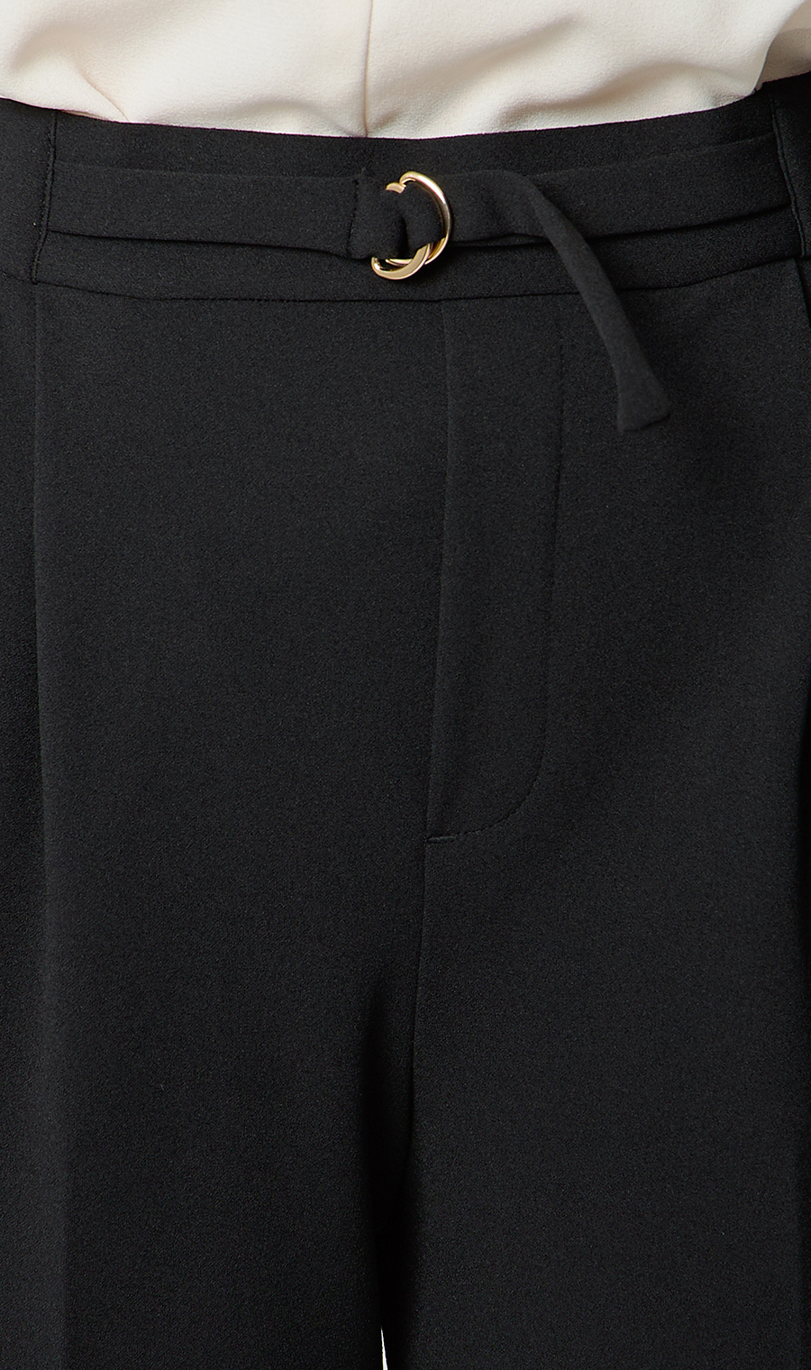 Vカラージャケット＋テーパードパンツセット【セット販売】【WEB限定】 ブラック M