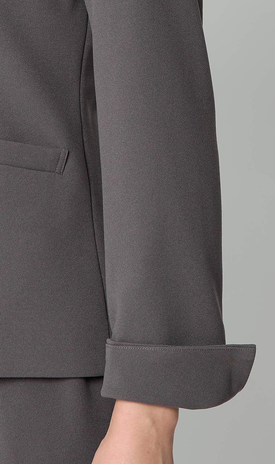 Vカラージャケット＋テーパードパンツセット【セット販売】【WEB限定】 グレー M