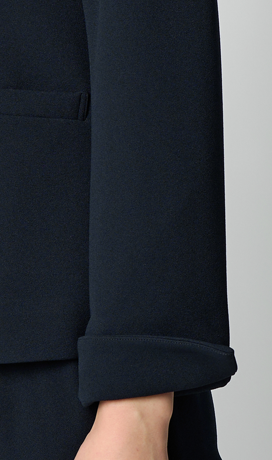 Vカラージャケット＋テーパードパンツセット【セット販売】【WEB限定】 ネイビー M