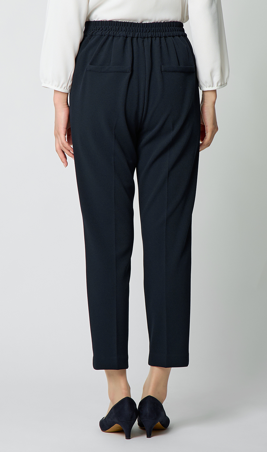 Vカラージャケット＋テーパードパンツセット【セット販売】【WEB限定】 ネイビー M