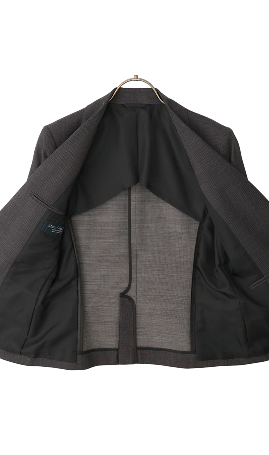 1ボタンテーラードジャケット【セットアップ着用可】 チャコール 7号