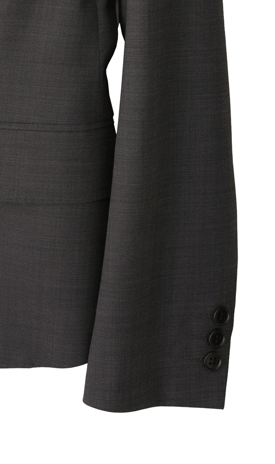 1ボタンテーラードジャケット【セットアップ着用可】 チャコール 7号