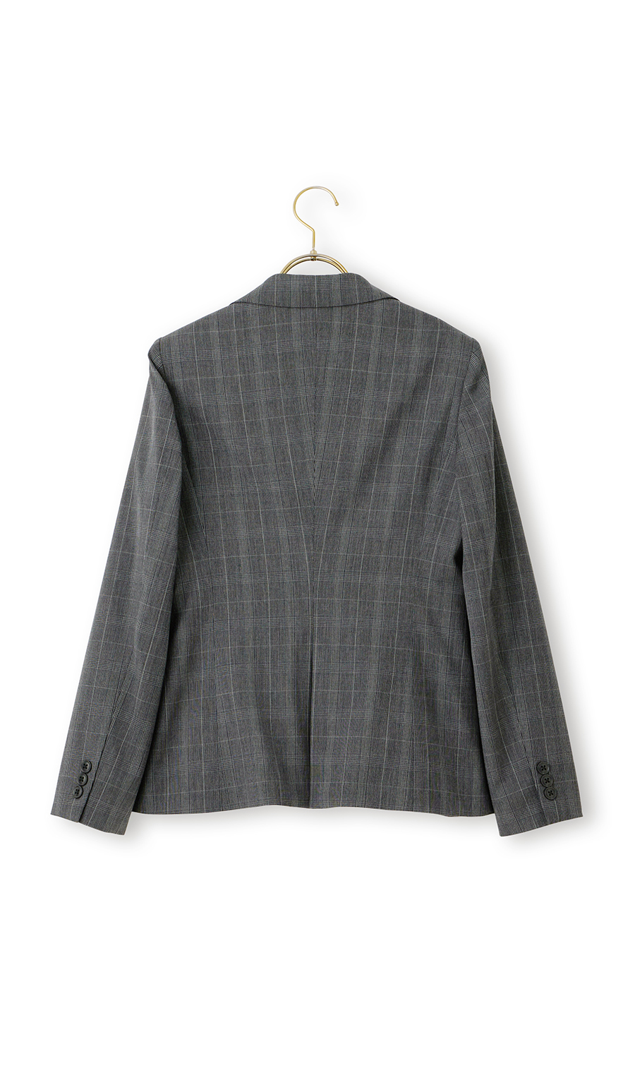 1ボタンテーラードジャケット【Raymond】【セットアップ着用可】 グレー 21号