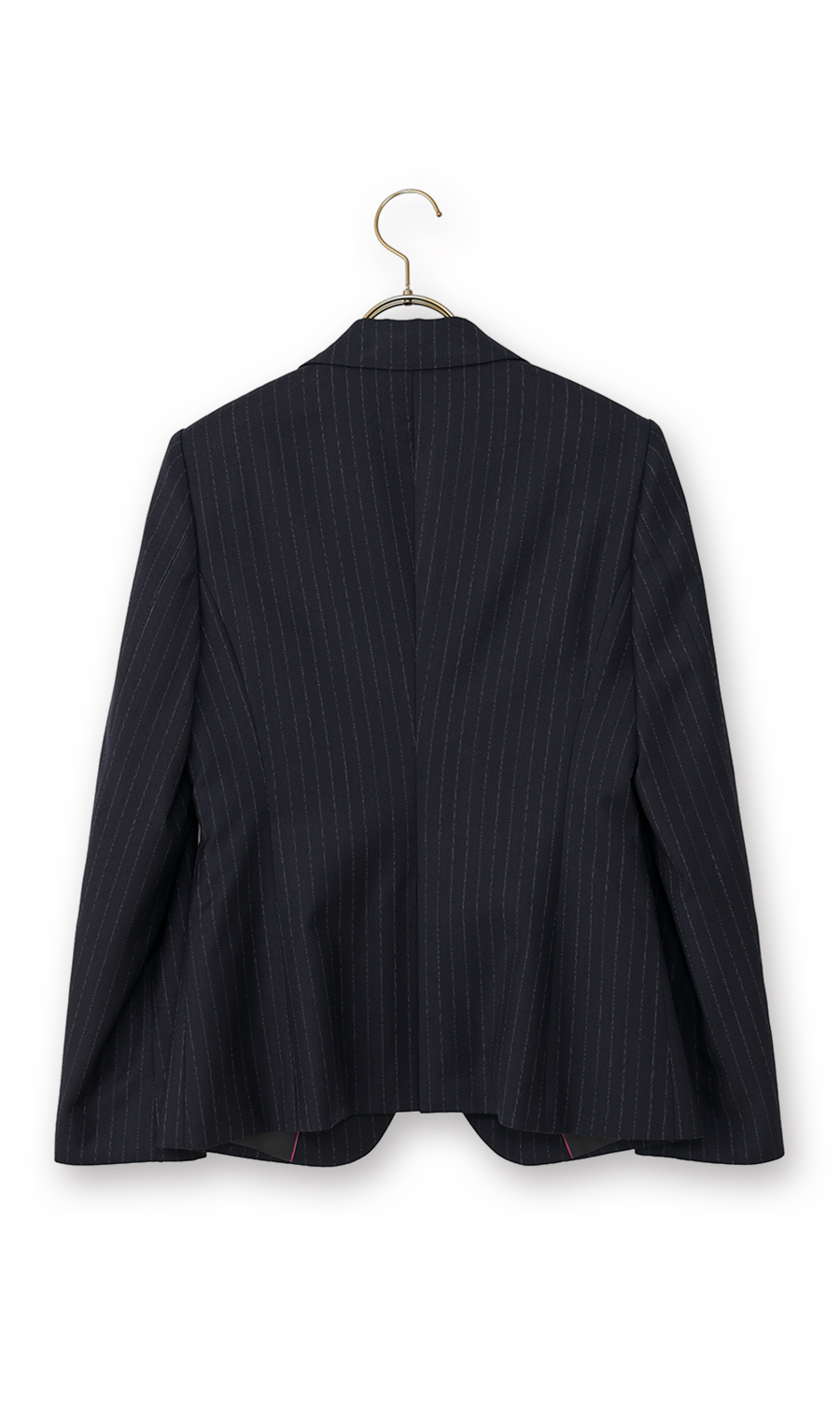 1ボタンテーラードジャケット【Super140's】【セットアップ着用可】 ネイビー 5号