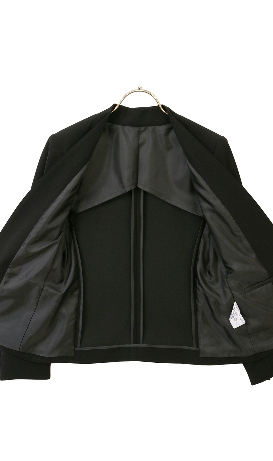 L1 AFTERSHOCK ジャケットパンツセット　ブラック パウダリーストレッチ 黒 テーラードジャケット セットアップ