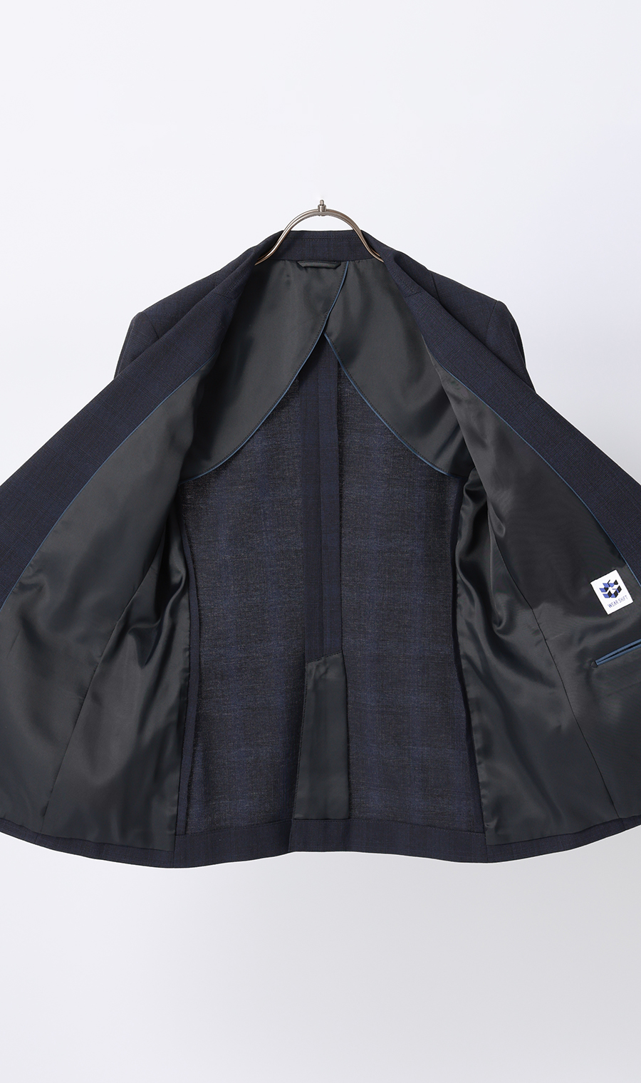 【WEAR SHiFT】テーラードジャケット【セットアップ着用可】 ネイビー 7号