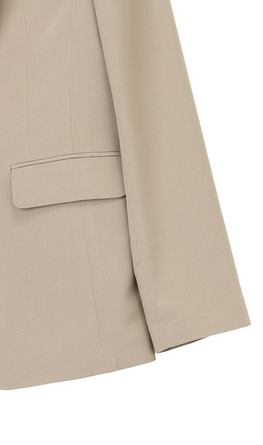 ゼロプレッシャースーツ《1ボタンジャケット》《セットアップ着用可》 ベージュ SS