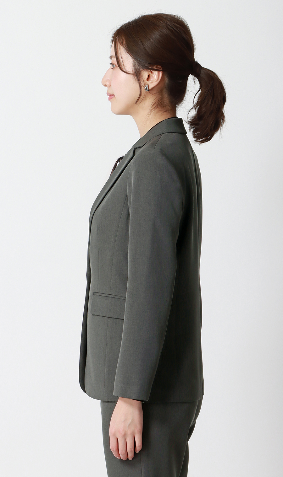 ゼロプレッシャースーツ【テーラードジャケット】【セットアップ着用可】 グレー SS