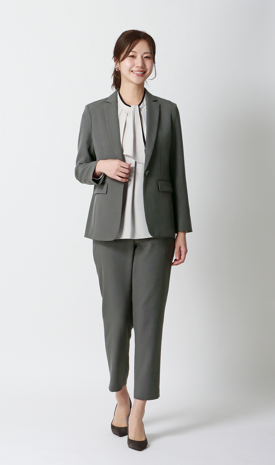 ゼロプレッシャースーツ【テーラードジャケット】【セットアップ着用可】 グレー SS