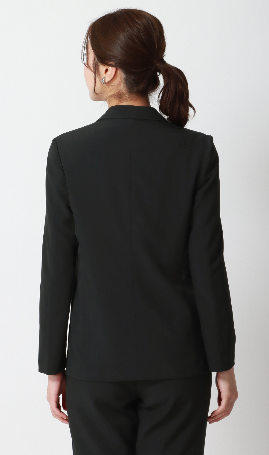 ゼロプレッシャースーツ【テーラードジャケット】【セットアップ着用可】 ブラック SS