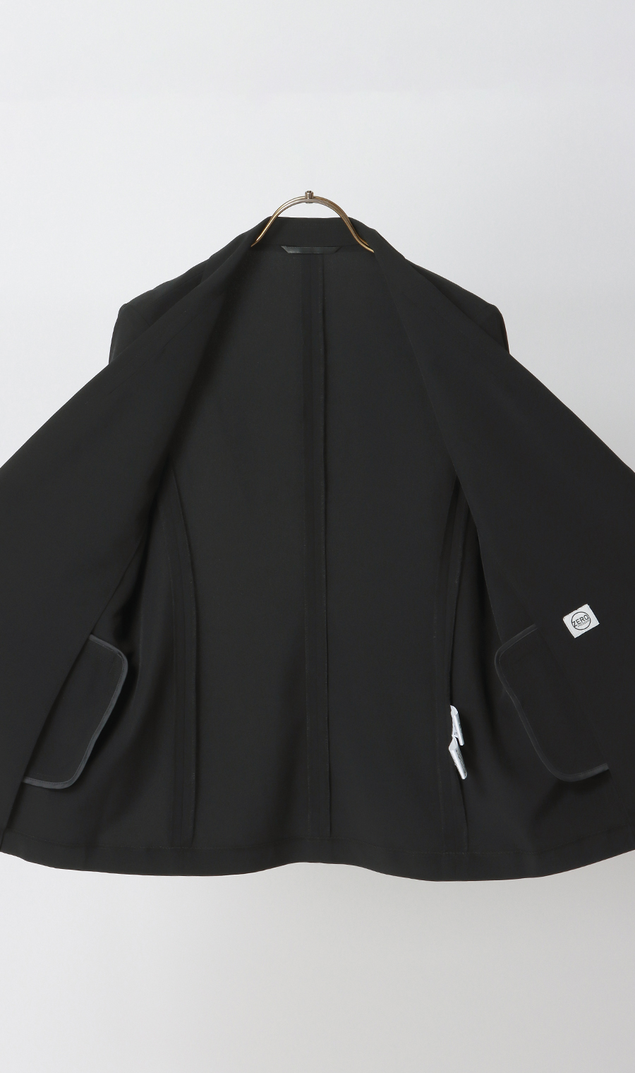 ゼロプレッシャースーツ【テーラードジャケット】【セットアップ着用可】 ブラック SS
