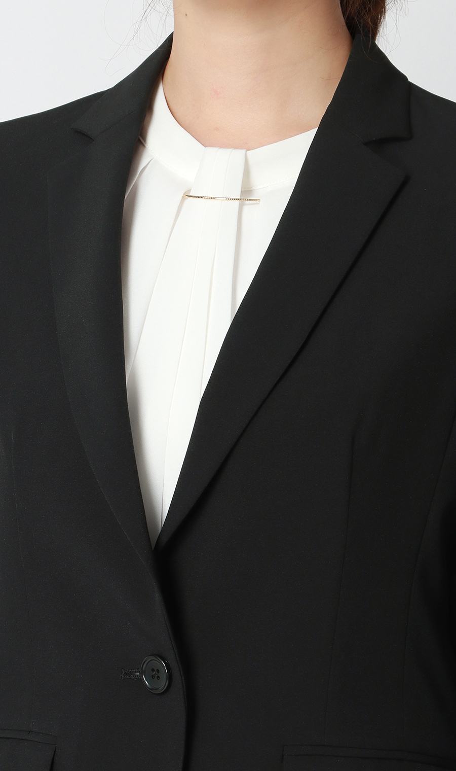 ゼロプレッシャースーツ【テーラードジャケット】【セットアップ着用可】 ブラック SS