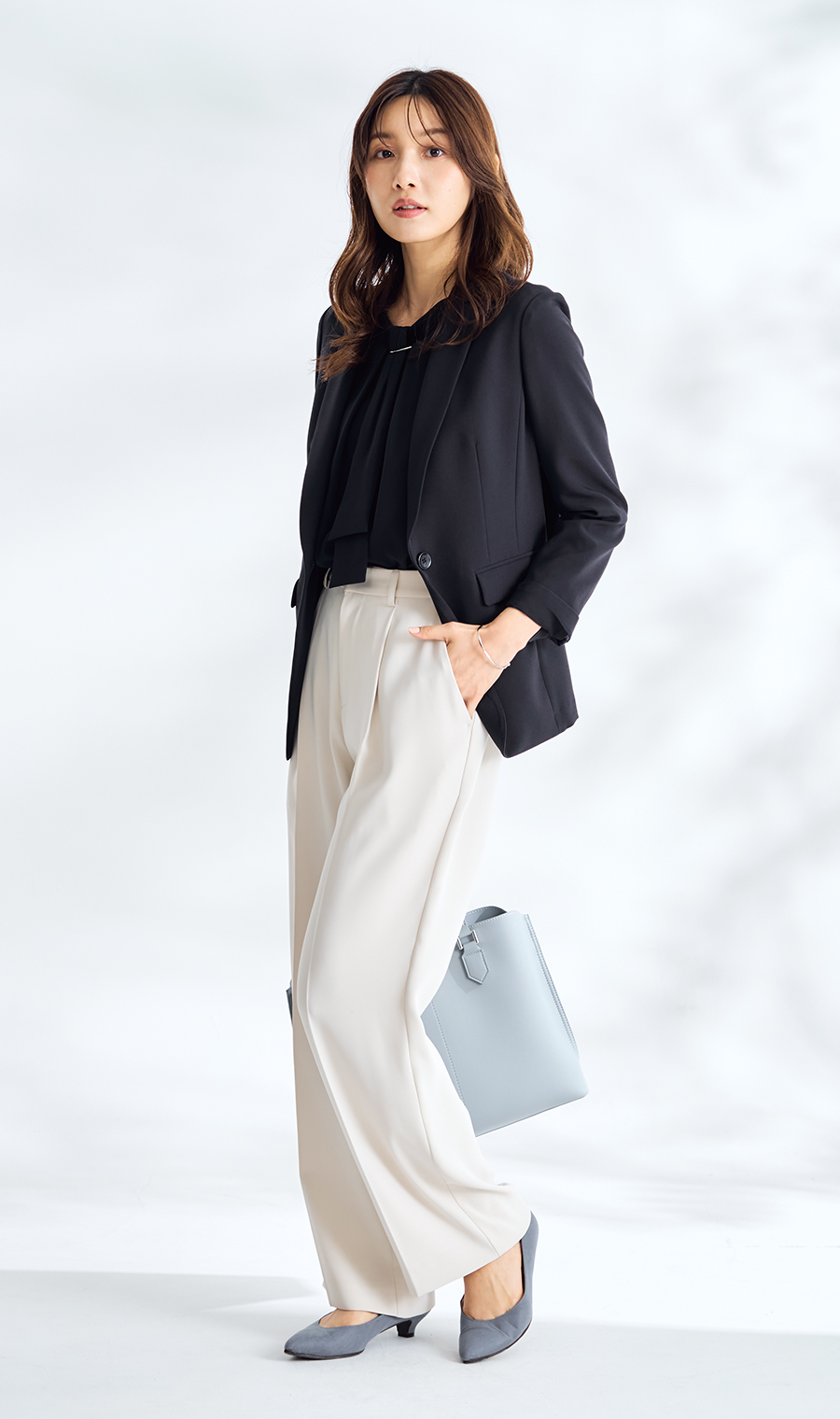 ゼロプレッシャースーツ【テーラードジャケット】【セットアップ着用可】 ネイビー SS