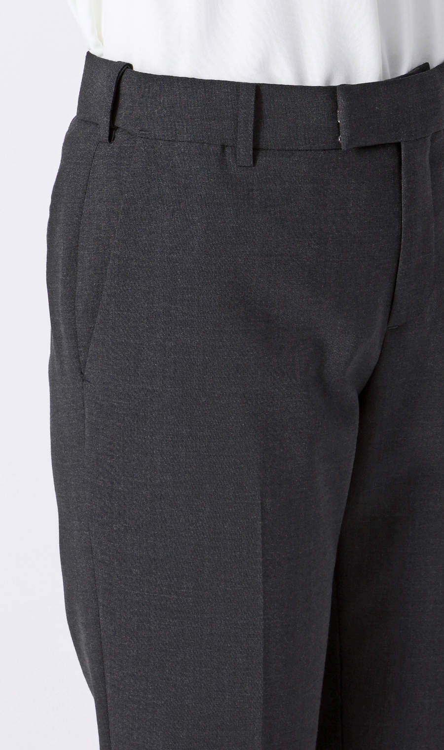 【超ストレッチスーツ】ストレートパンツ【セットアップ着用可】【＃すご】 チャコール 21号