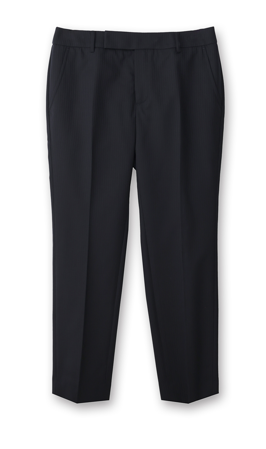 テーパードパンツ【セットアップ着用可】【裾上げ済み】 ネイビー 5号