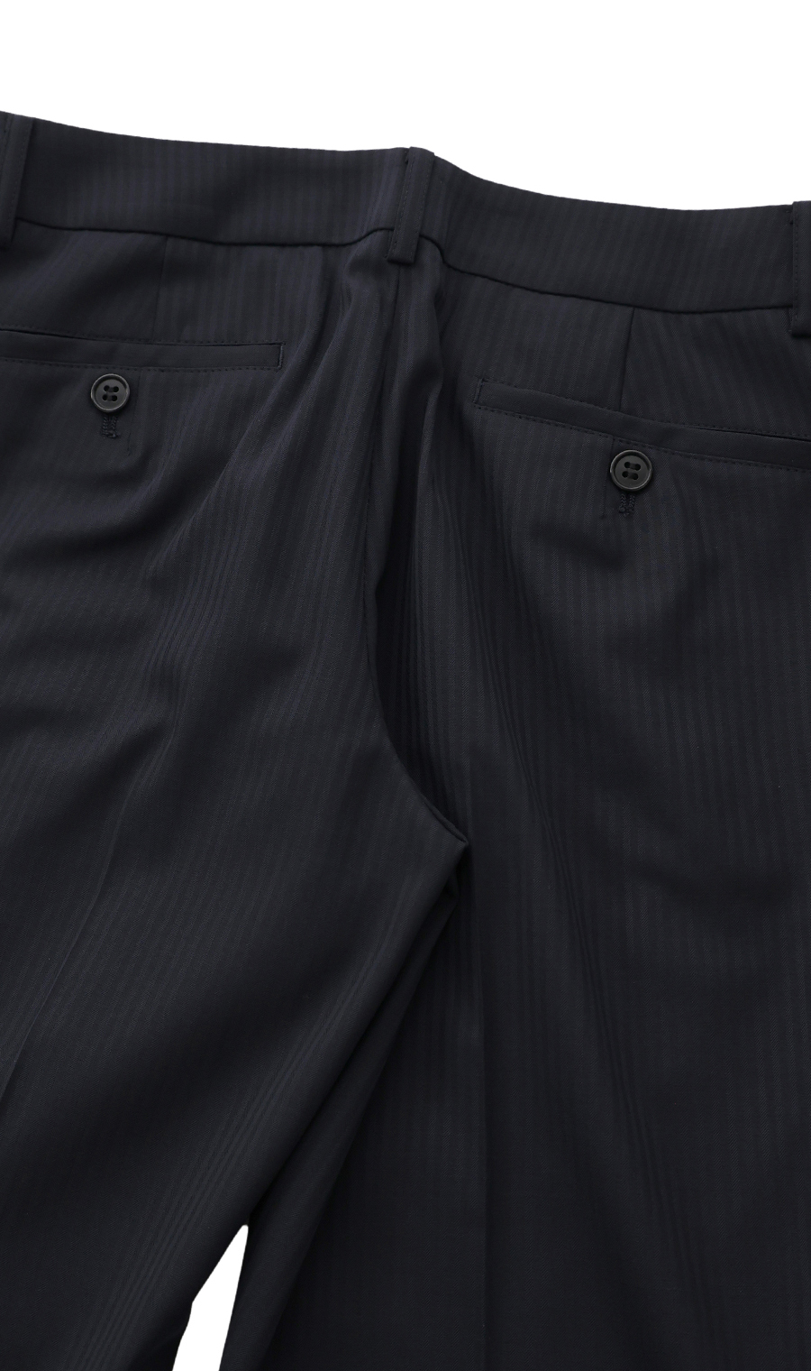 テーパードパンツ【セットアップ着用可】【裾上げ済み】 ネイビー 5号