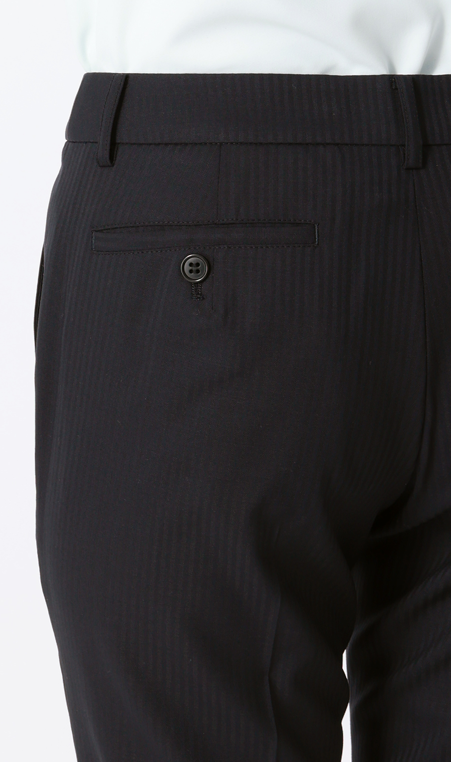 テーパードパンツ【セットアップ着用可】【裾上げ済み】 ネイビー 5号