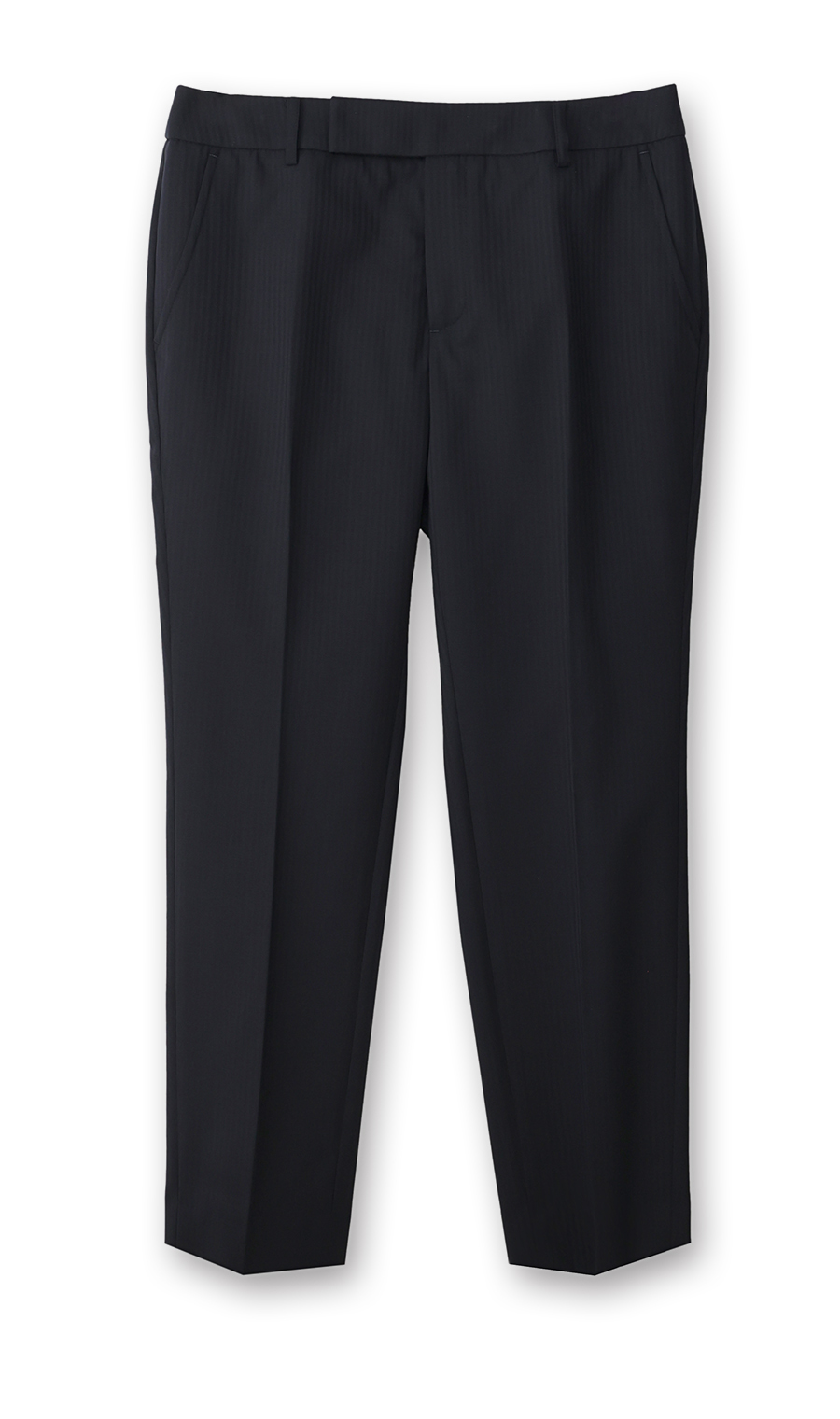 テーパードパンツ【セットアップ着用可】【裾上げ済み】 ネイビー 5号