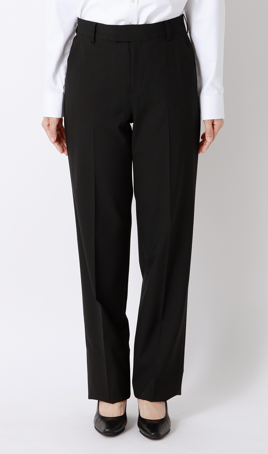 ストレートパンツ【セットアップ着用可】【WEB先行販売】 ブラック 5号