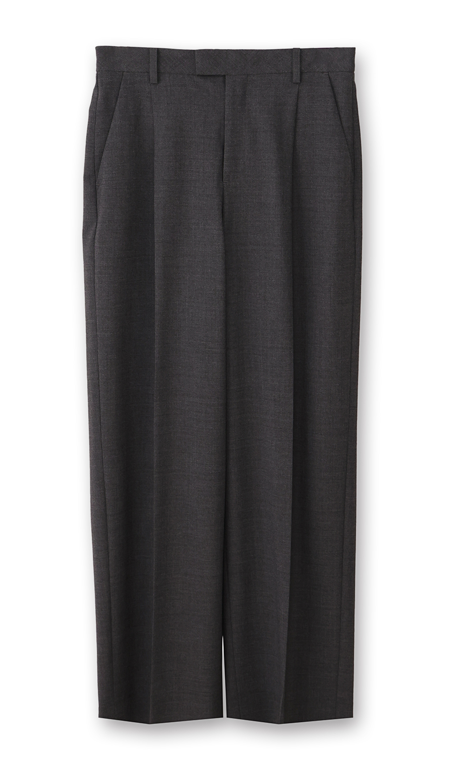 ワイドパンツ【セットアップ着用可】【裾上げ済】 グレー 21号